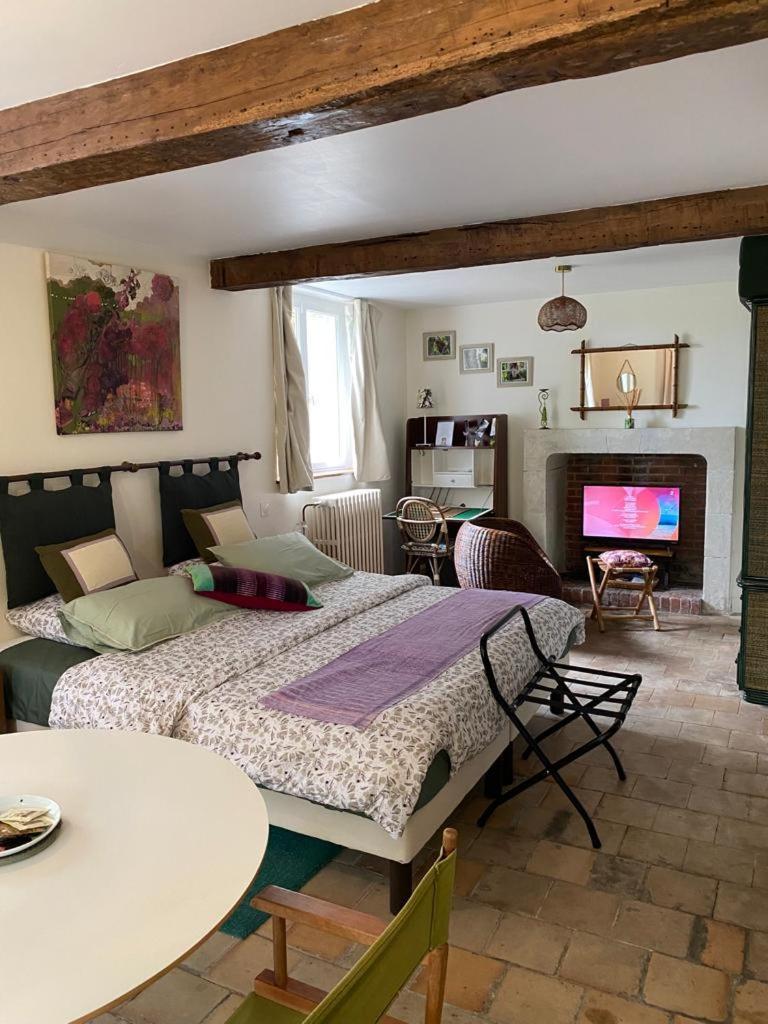 Amalouyse Studio De Charme Au Coeur Des Chateaux De Loire Montlouis-sur-Loire Buitenkant foto